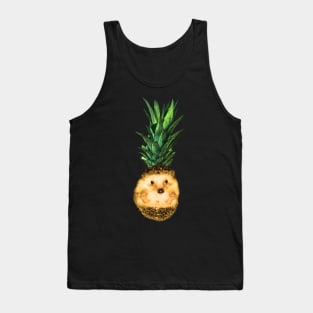 Pinehog Hedgehog Pineapple Funny Gifts For Women Men Kids Tank Top